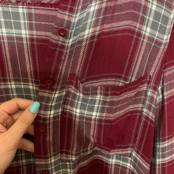 Plaid Button up! - Picture 3 of 3